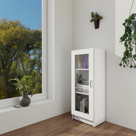 VIKI | BODHI | Bookrack / Bookshelves, Frosty White, Dark Wenge, Brussel Walnut VIKI FURNITURE