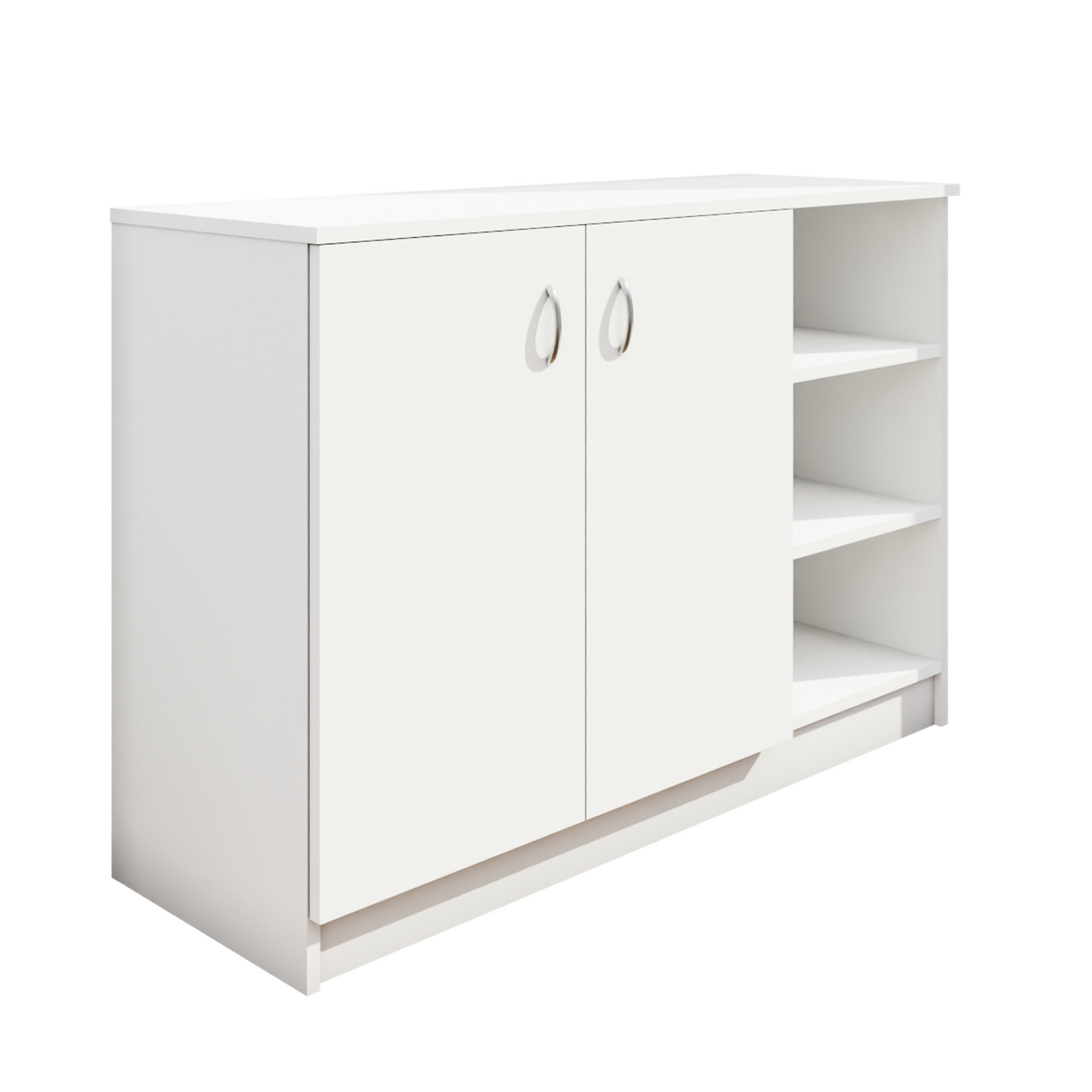 KAYA | Two Door and One Open Shoe Rack VIKI FURNITURE