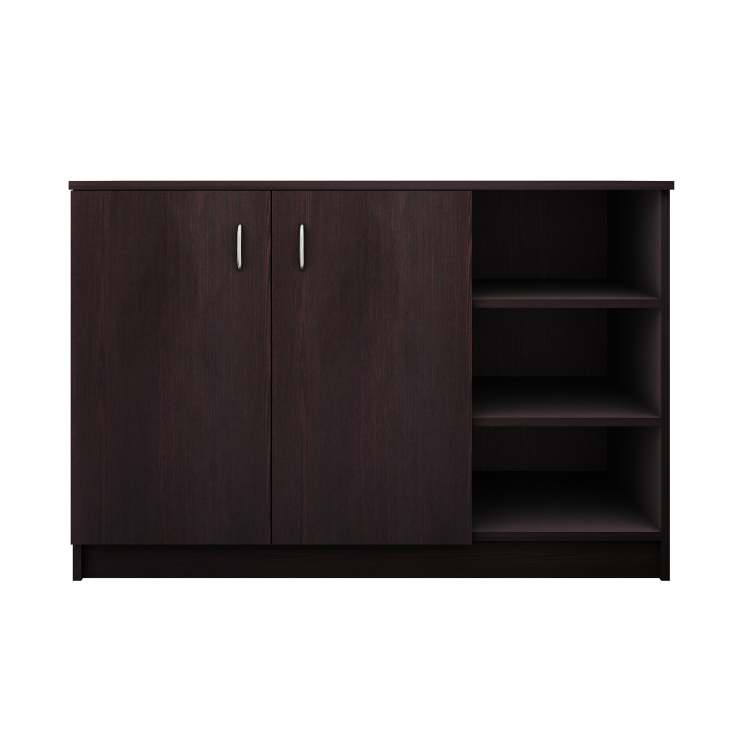 KAYA | Two Door and One Open Shoe Rack VIKI FURNITURE