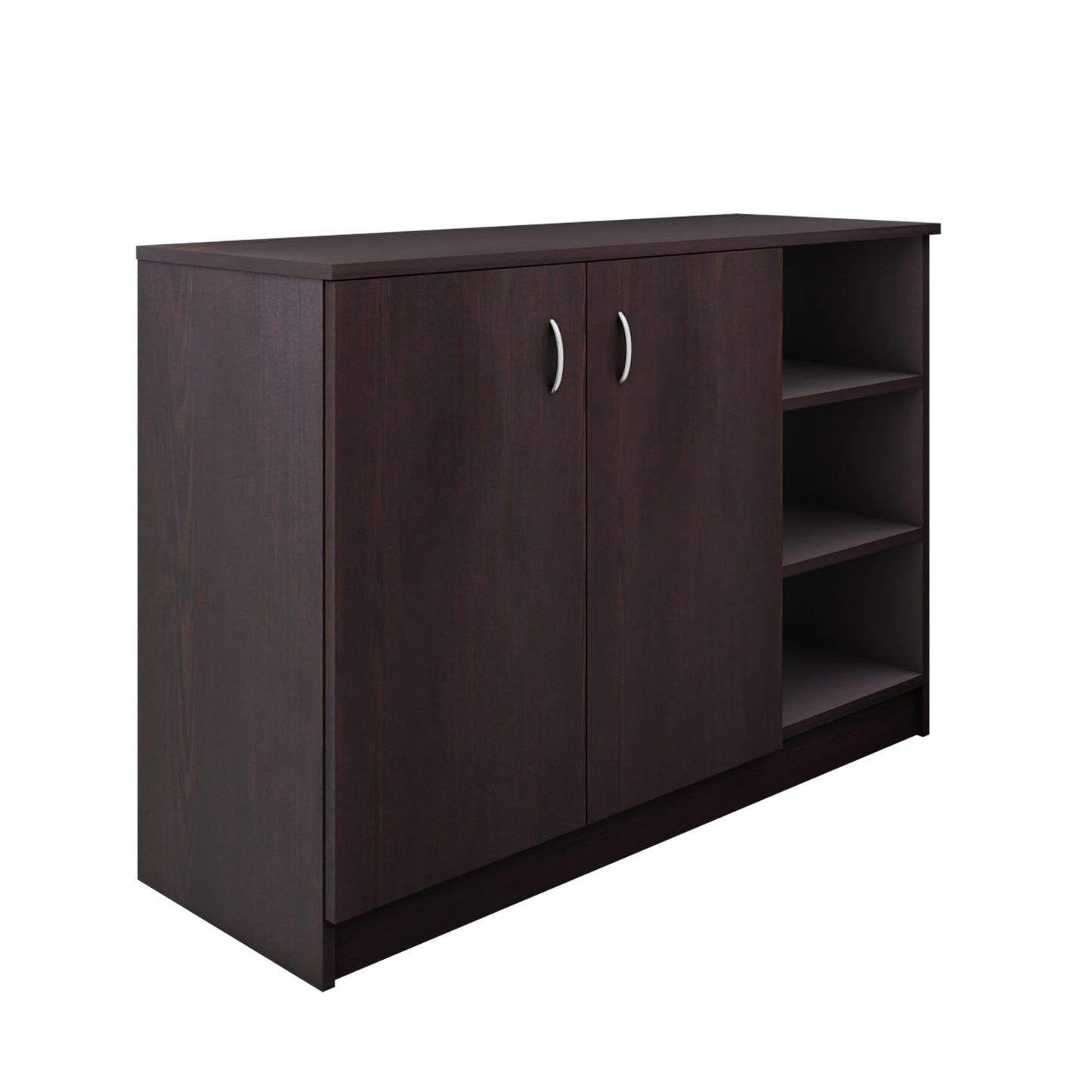 KAYA | Two Door and One Open Shoe Rack VIKI FURNITURE