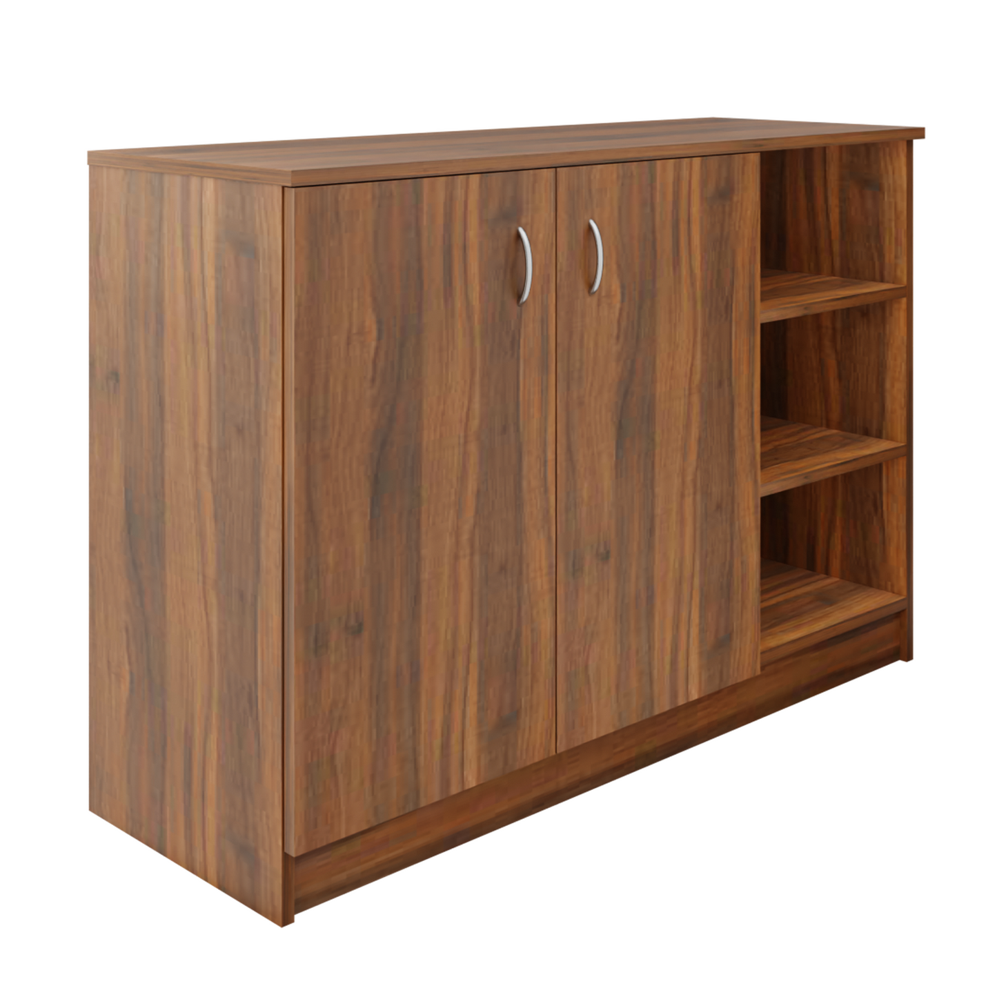 KAYA | Two Door and One Open Shoe Rack VIKI FURNITURE