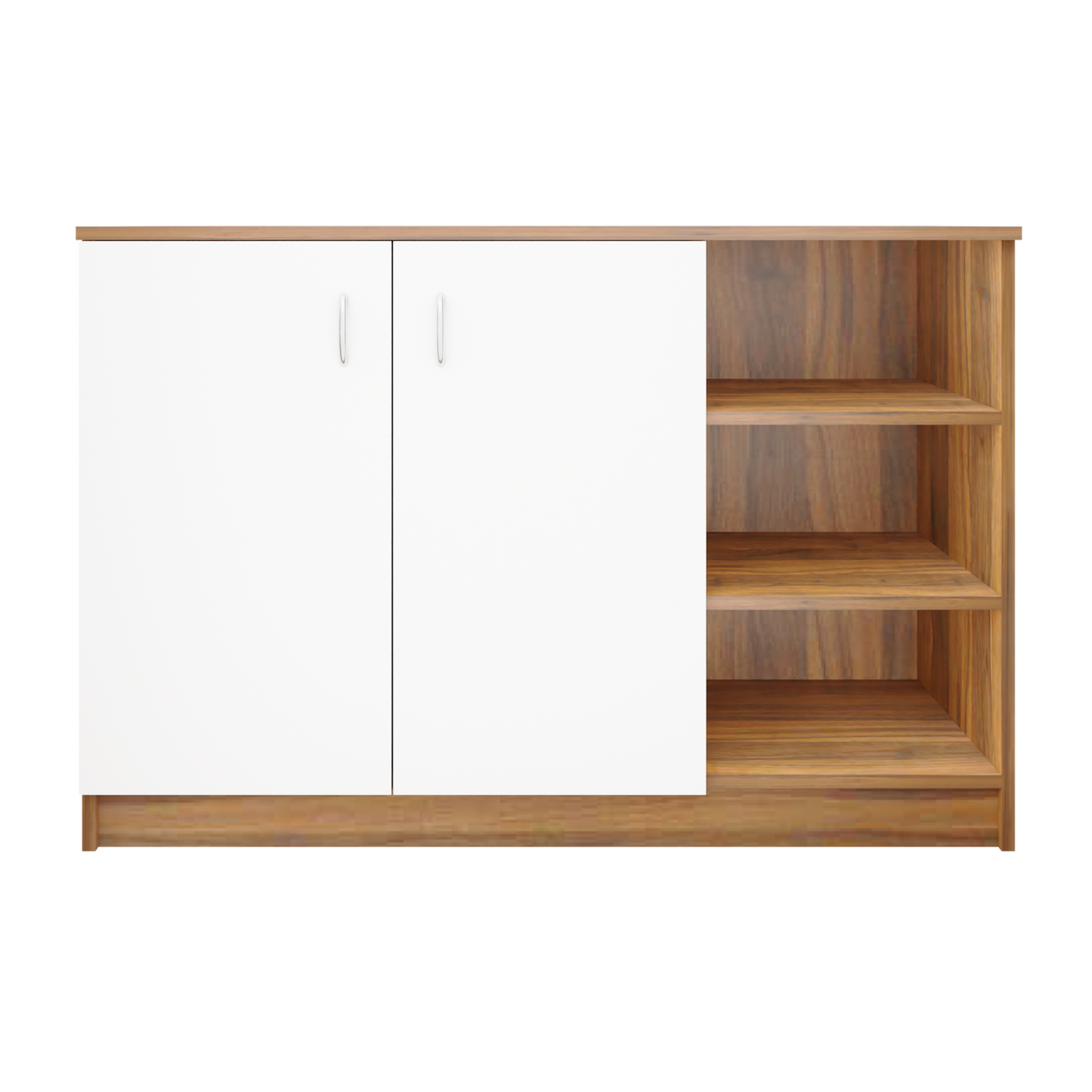 KAYA | Two Door and One Open Shoe Rack  VIKI FURNITURE   