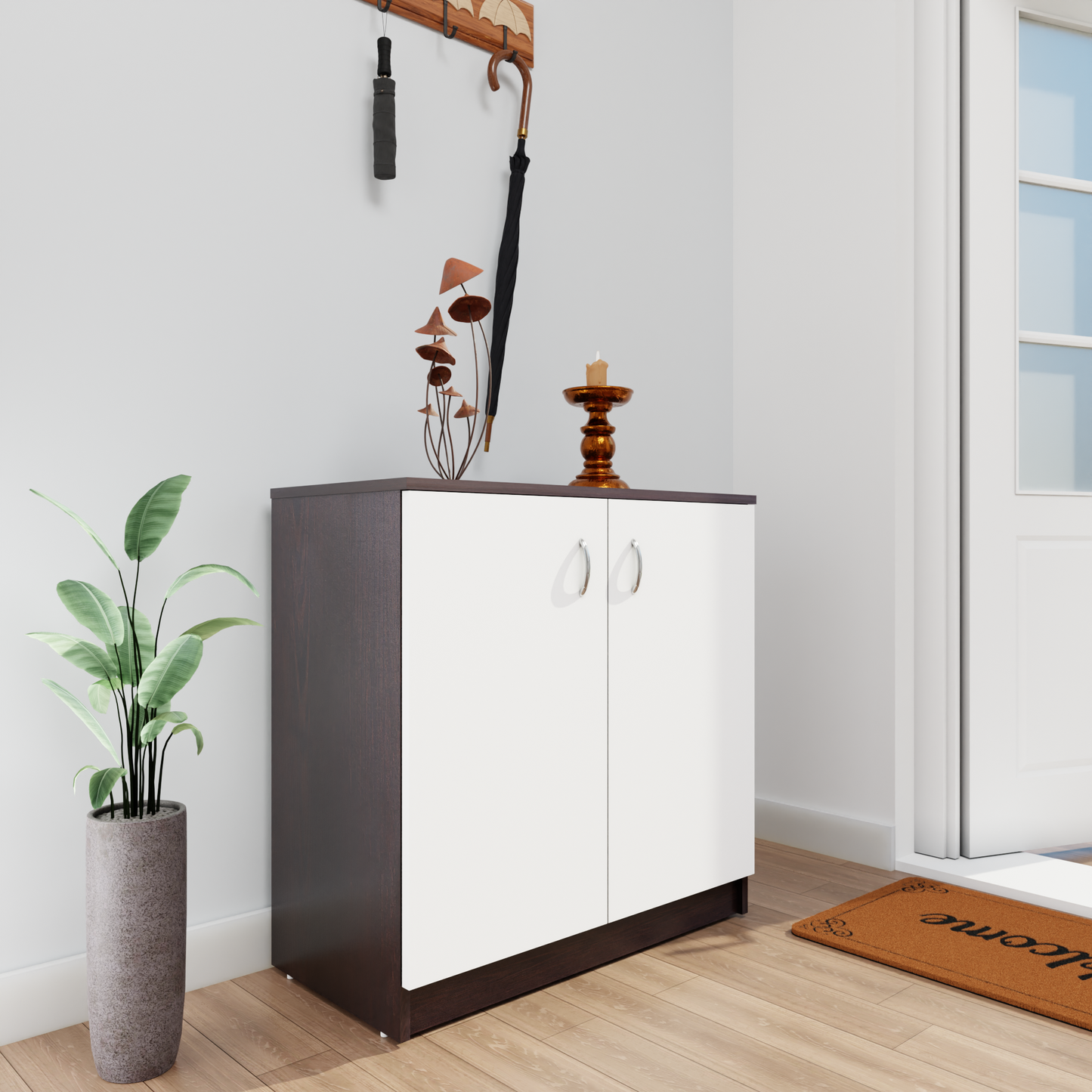KAYA | Two Door Shoe Rack VIKI FURNITURE