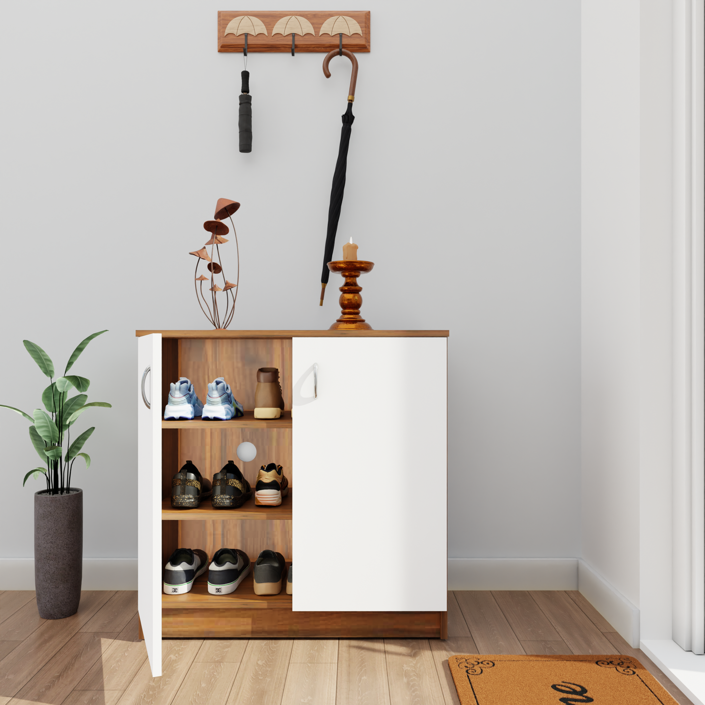 KAYA | Two Door Shoe Rack  VIKI FURNITURE   