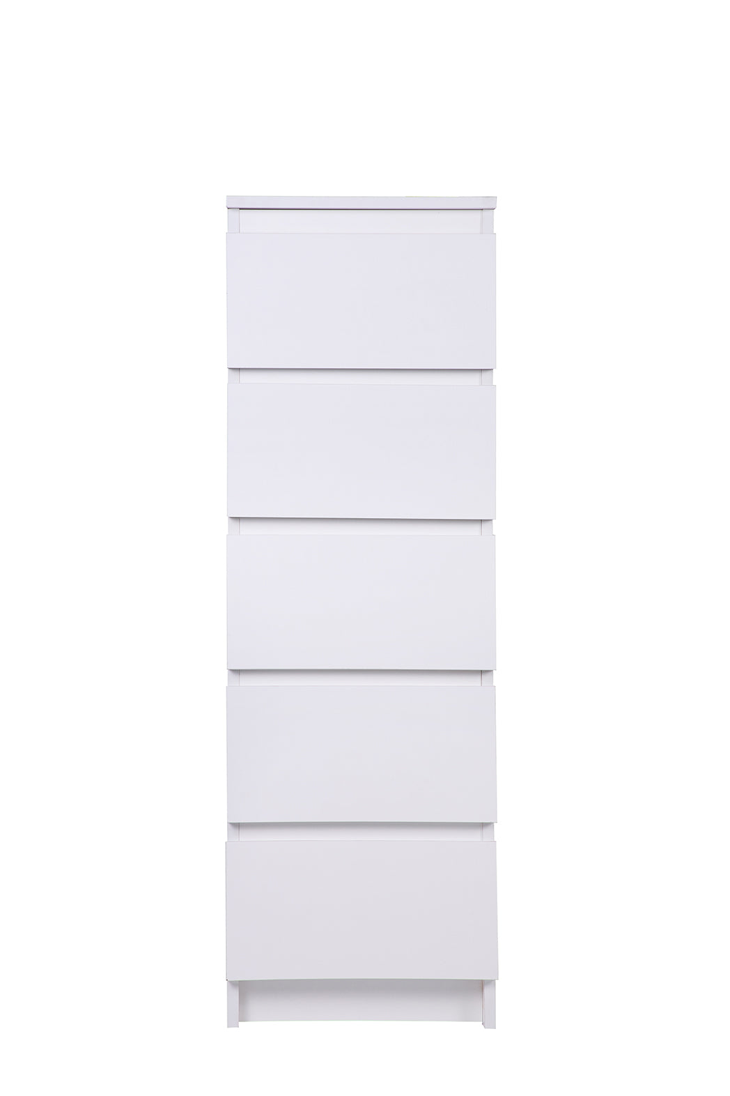 PARA | Chest of 5 Drawer, Frosty white, Dark Wenge and Brussel Walnut | Suede Finish Drawer Units VIKI FURNITURE