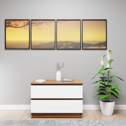 PARA | Chest of 2 Drawer, Brussel Walnut, Frosty white | Suede Finish Drawer Units VIKI FURNITURE