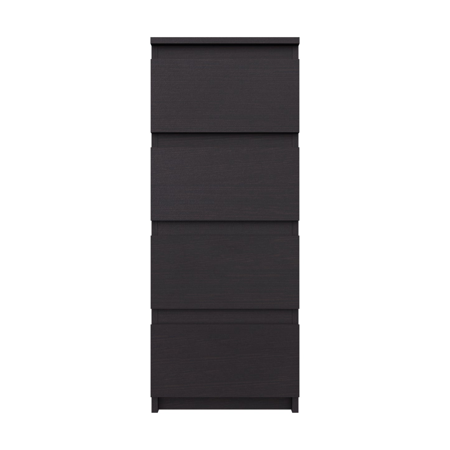 PARA | Chest of 4 Drawer, Frosty white, Dark Wenge and Brussel Walnut | Suede Finish Drawer Units VIKI FURNITURE