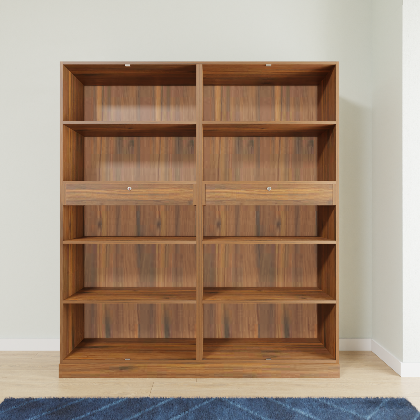 AVIRA |Wardrobe, Hinged | 4 Door, 2 Inside Drawer Wardrobes VIKI FURNITURE