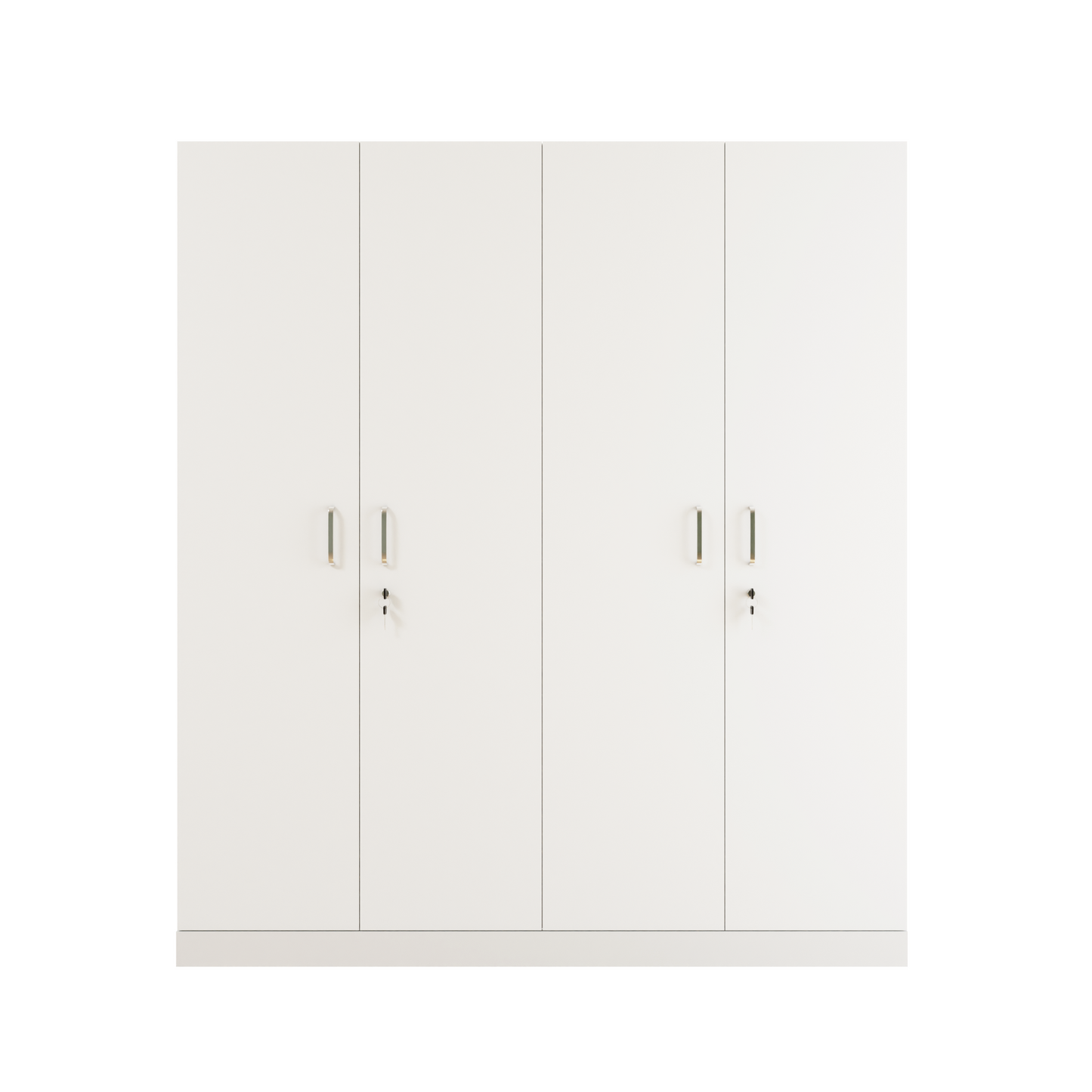 AVIRA |Wardrobe, Hinged | 4 Door, Shelf, Hanging Space Wardrobes VIKI FURNITURE