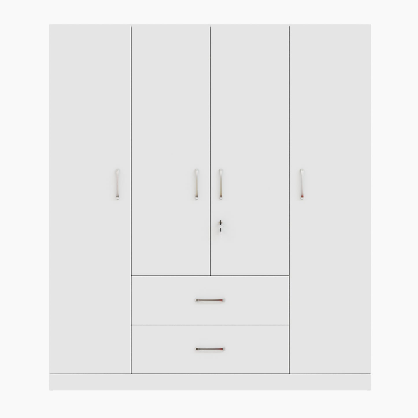AVIRA |Wardrobe, Hinged | 4 Door, 2 Drawer Wardrobes VIKI FURNITURE