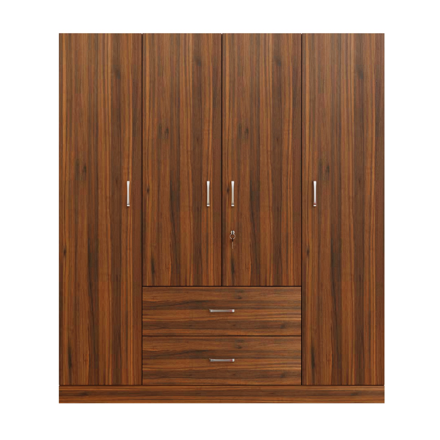 AVIRA |Wardrobe, Hinged | 4 Door, 2 Drawer Wardrobes VIKI FURNITURE   