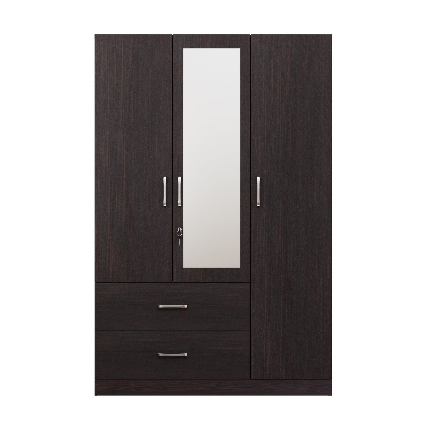 AVIRA | Wardrobe With Mirror, Hinged | 3 Door, 2 Drawer Wardrobes VIKI FURNITURE