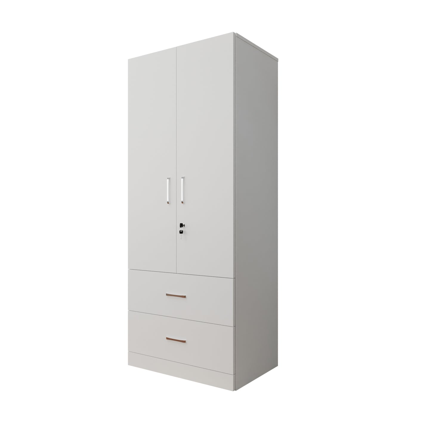 AVIRA | Wardrobe , Hinged | 2 Door, 2 Drawer Wardrobes VIKI FURNITURE
