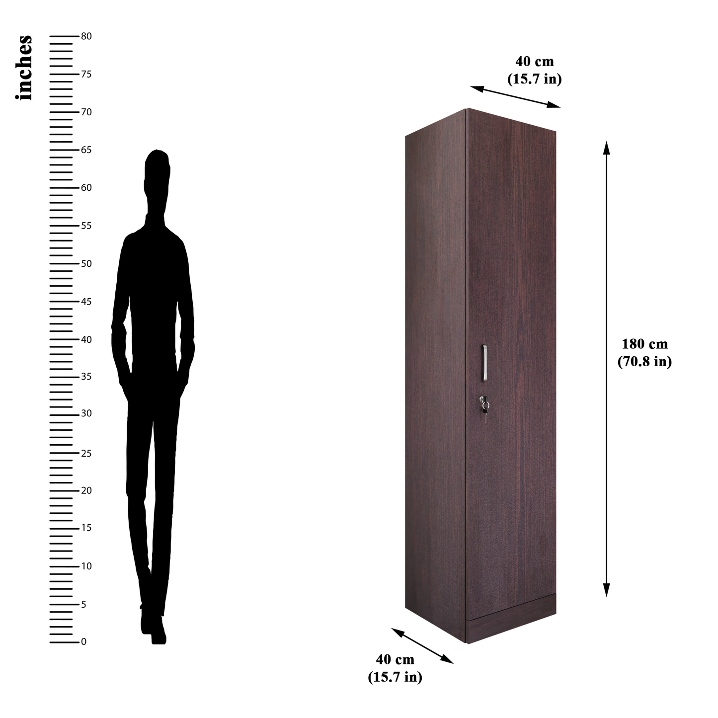 AVIRA |Wardrobe, Hinged | 2 Door Wardrobes VIKI FURNITURE   