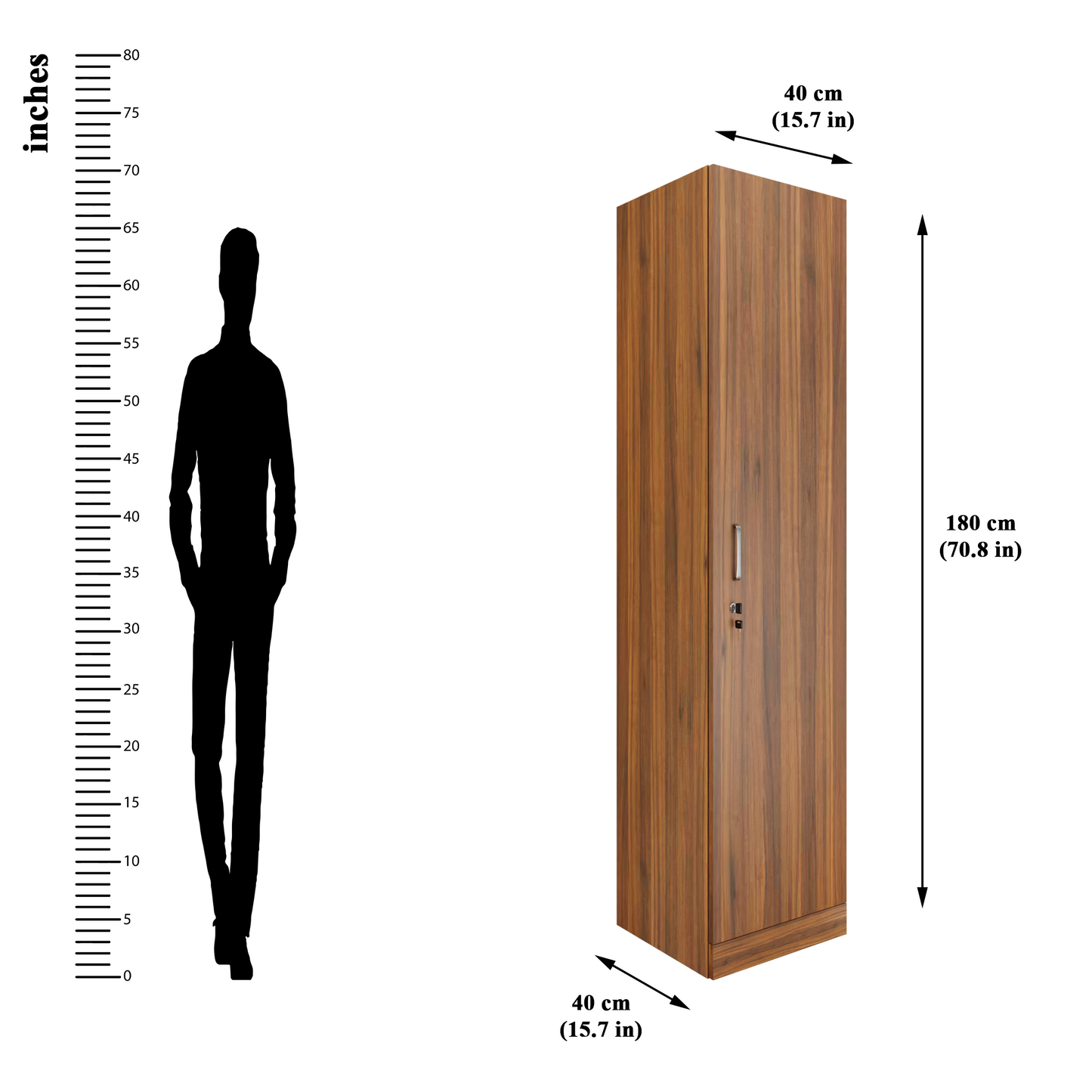 AVIRA |Wardrobe, Hinged | 2 Door Wardrobes VIKI FURNITURE   