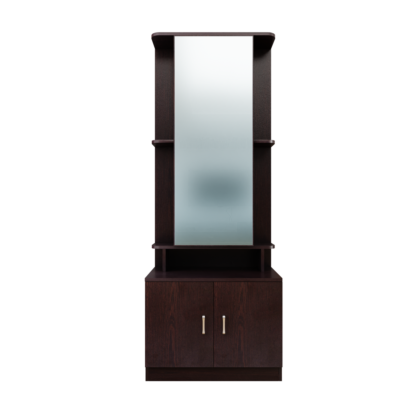 Dressing Table with Mirror Door | Double Door & Shelves Dressing Table VIKI FURNITURE   