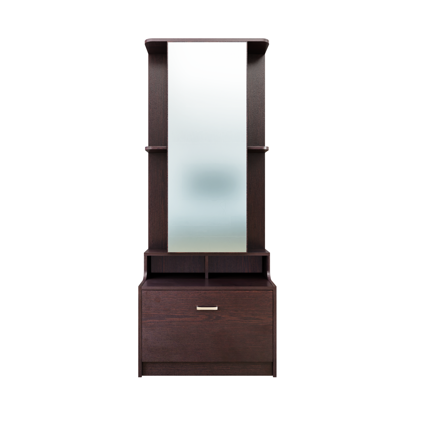 Dressing Table with Mirror Door | Drawer & Shelves Dressing Table VIKI FURNITURE   