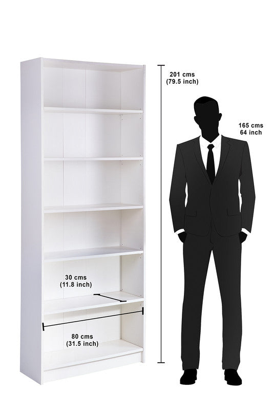 VIKI | BODHI | Bookrack / Bookshelves, Frosty White, Dark Wenge, Brussel Walnut VIKI FURNITURE