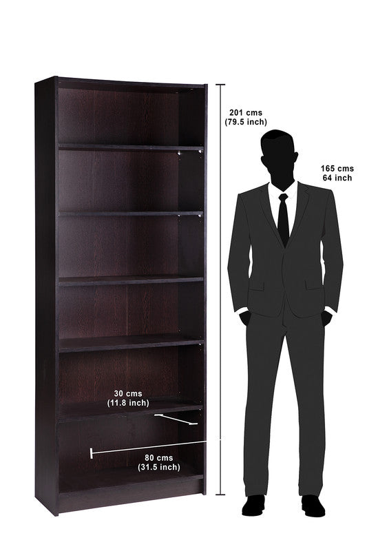 VIKI | BODHI | Bookrack / Bookshelves, Frosty White, Dark Wenge, Brussel Walnut VIKI FURNITURE