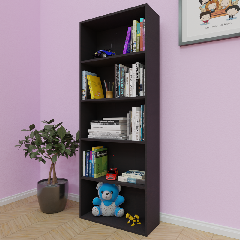 URAN Bookcase Bookshelf 5 Shelf