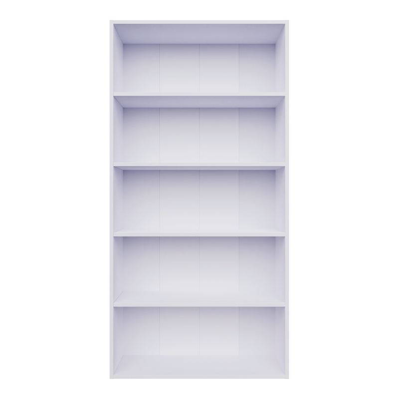 URAN | Bookcase/Bookshelf, 5 Shelf Bookcases & Standing Shelves VIKI FURNITURE   