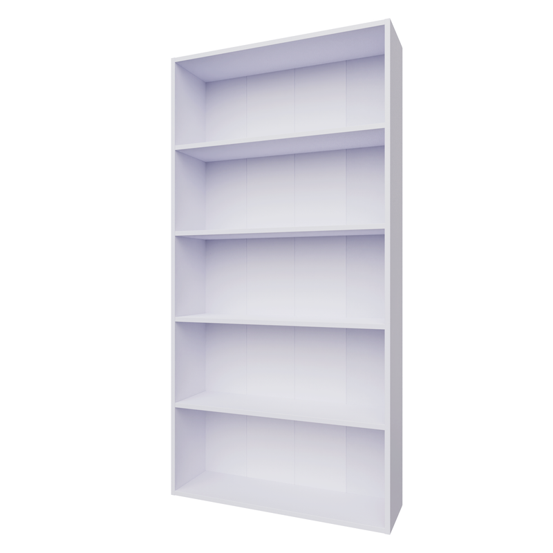 URAN | Bookcase/Bookshelf, 5 Shelf Bookcases & Standing Shelves VIKI FURNITURE   