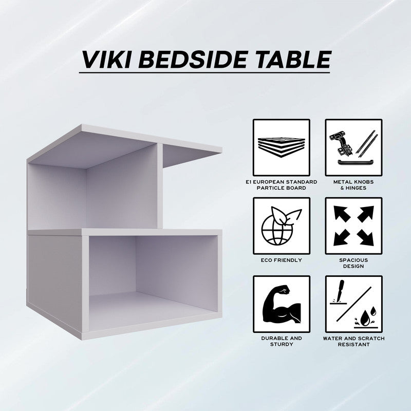 POONG | Bedside table Nightstands VIKI FURNITURE