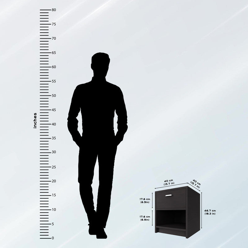 PUVIK | Bedside table, Single Drawer Nightstands VIKI FURNITURE