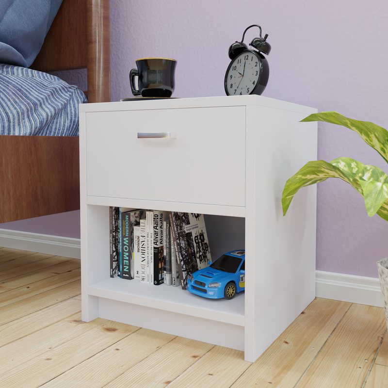 PUVIK | Bedside table, Single Drawer Nightstands VIKI FURNITURE
