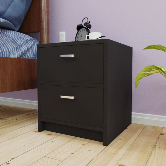 PUVIK | Bedside table, Double Drawer Nightstands VIKI FURNITURE