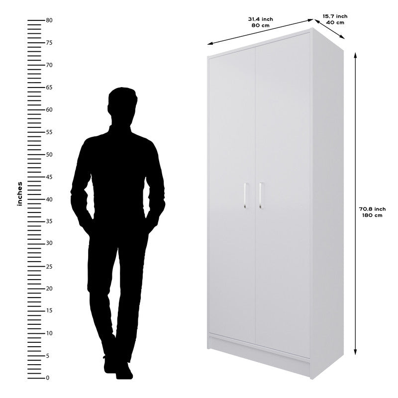 AVIRA | Wardrobe , Hinged | 2 Inset Door Wardrobes VIKI FURNITURE   