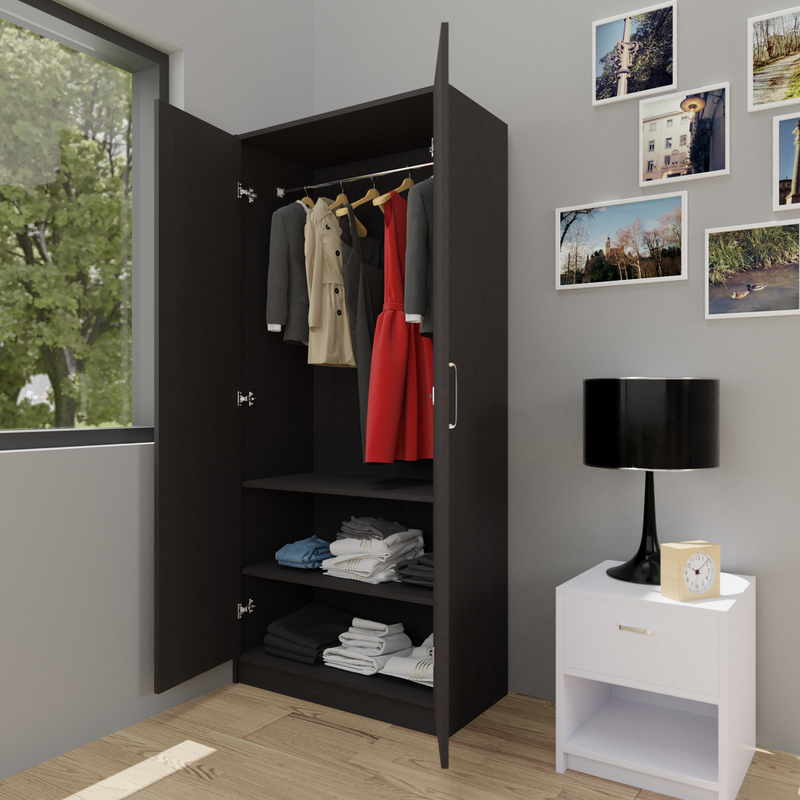 AVIRA | Wardrobe , Hinged | 2 Inset Door Wardrobes VIKI FURNITURE   