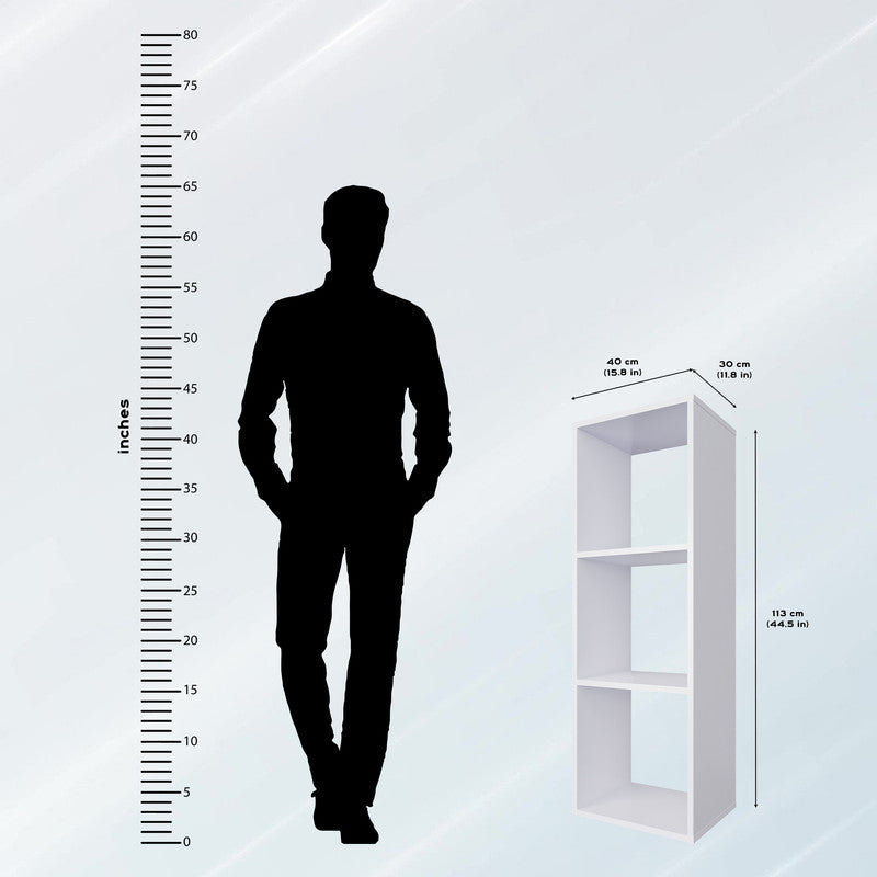PORUNAI | Shelving Unit, 1x3 Shelving VIKI FURNITURE