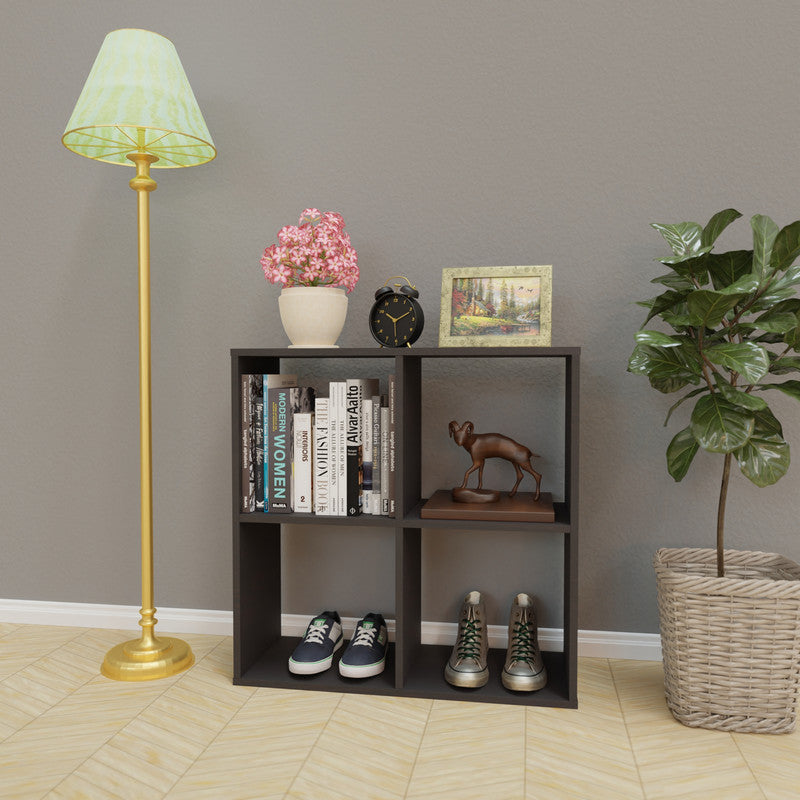 PORUNAI | Shelving Unit, 2x2 Shelving VIKI FURNITURE Dark Wenge
