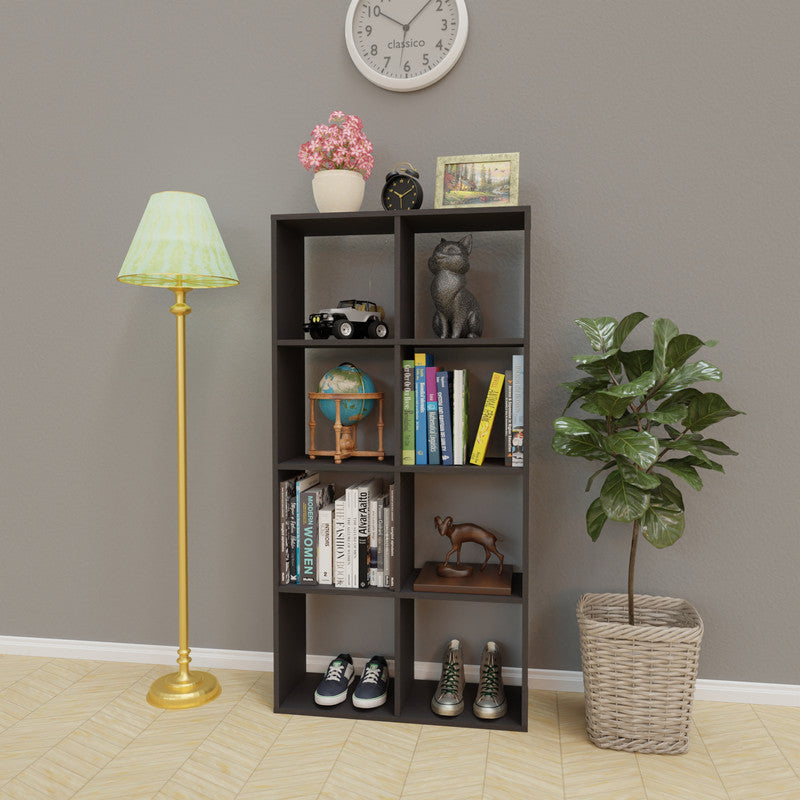 PORUNAI | Shelving Unit, 2x4 Shelving VIKI FURNITURE Dark Wenge