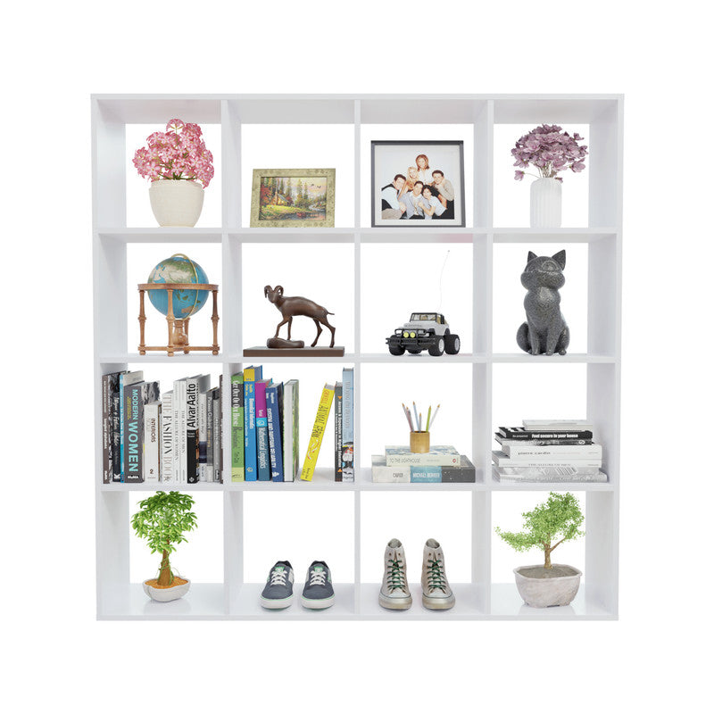 PORUNAI | Shelving Unit, 4x4 Shelving VIKI FURNITURE