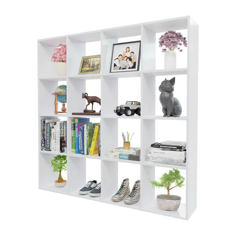 PORUNAI | Shelving Unit, 4x4 Shelving VIKI FURNITURE