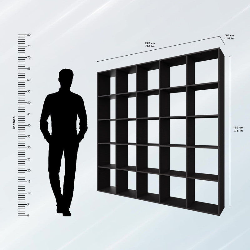 PORUNAI | Shelving Unit, 5x5 Shelving VIKI FURNITURE