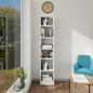 VIKI | BODHI | Bookrack / Bookshelves, Frosty White, Dark Wenge, Brussel Walnut  VIKI FURNITURE Frosty White  