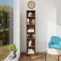 VIKI | BODHI | Bookrack / Bookshelves, Frosty White, Dark Wenge, Brussel Walnut  VIKI FURNITURE Brussel Walnut  