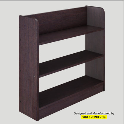 VIKI | Bookrack/Bookshelves VIKI FURNITURE Dark Wenge Bodhi