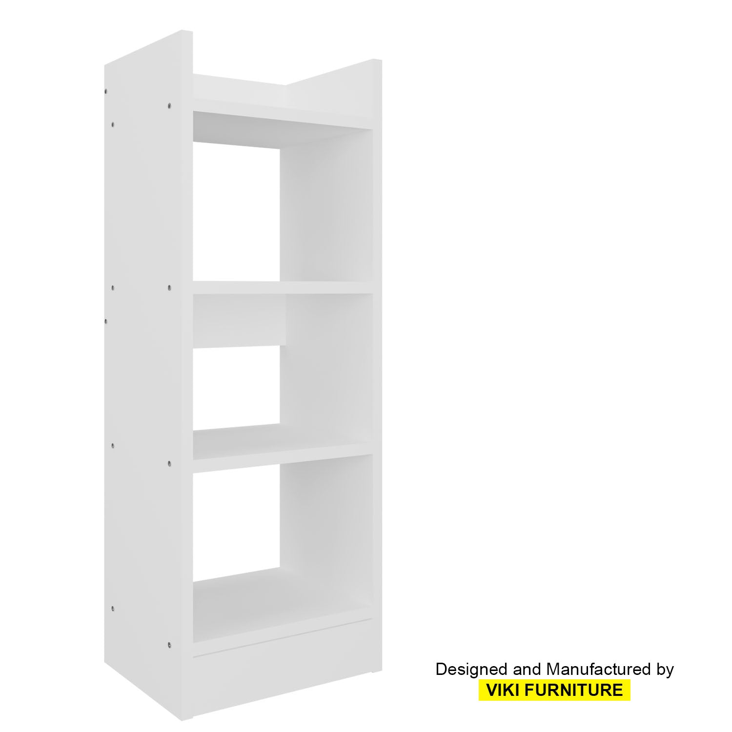 VIKI | Open Bookrack/Bookshelves VIKI FURNITURE White