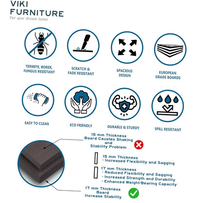 VIKI | Classic | Bookrack / Bookshelves, Studyroom, Home Office, Open Bookcase VIKI FURNITURE