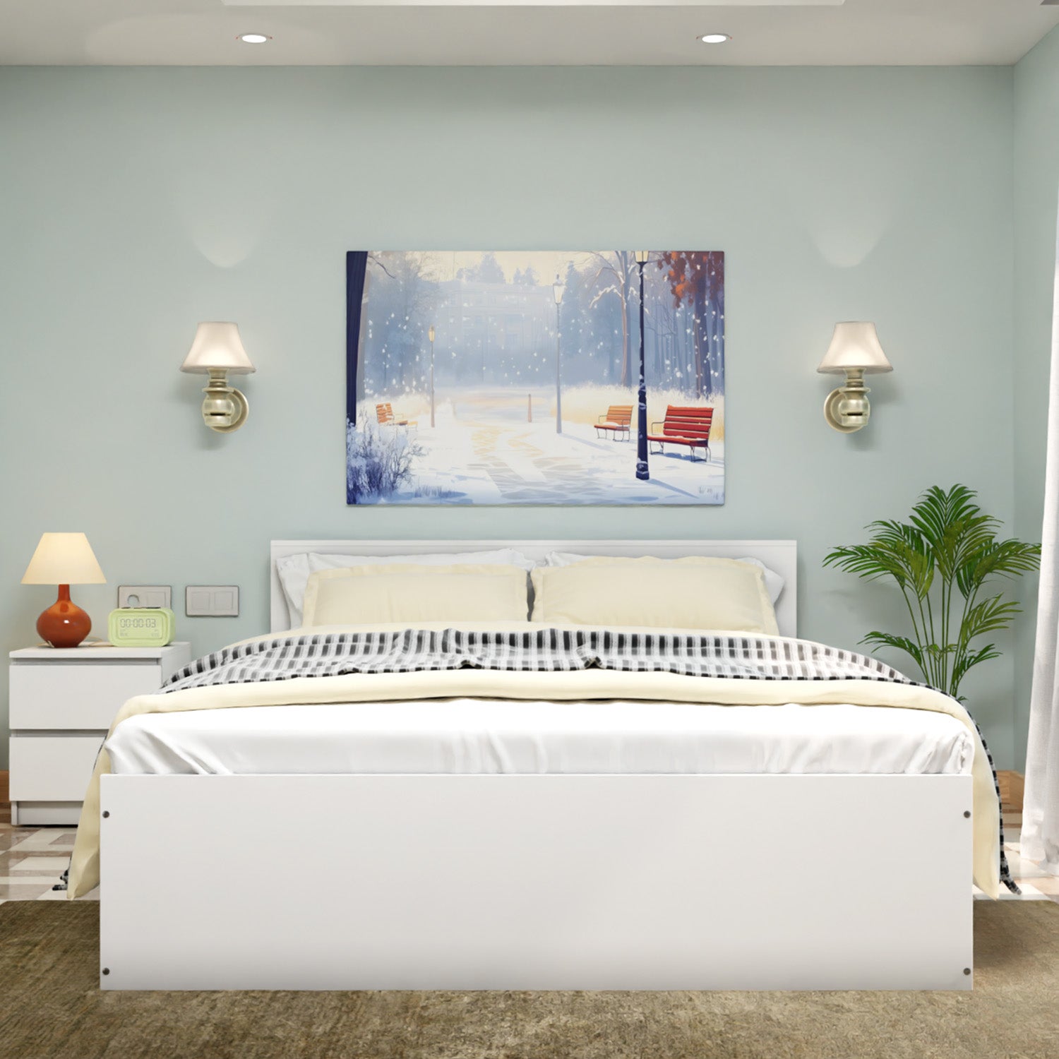 VIKI | Hydraulic Bed with Storage Bedroom Furniture Sets VIKI FURNITURE