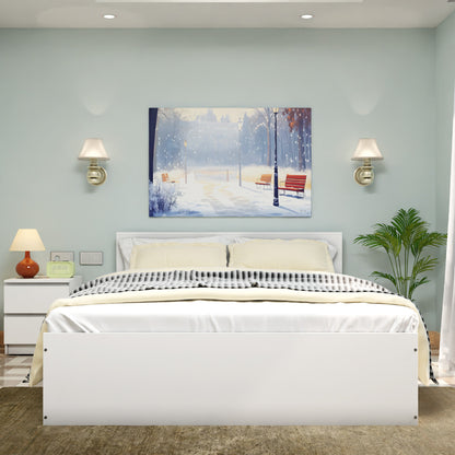 VIKI | Hydraulic Engineered Wood Bed with Storage, Bedroom Bed Bedroom Furniture Sets VIKI FURNITURE