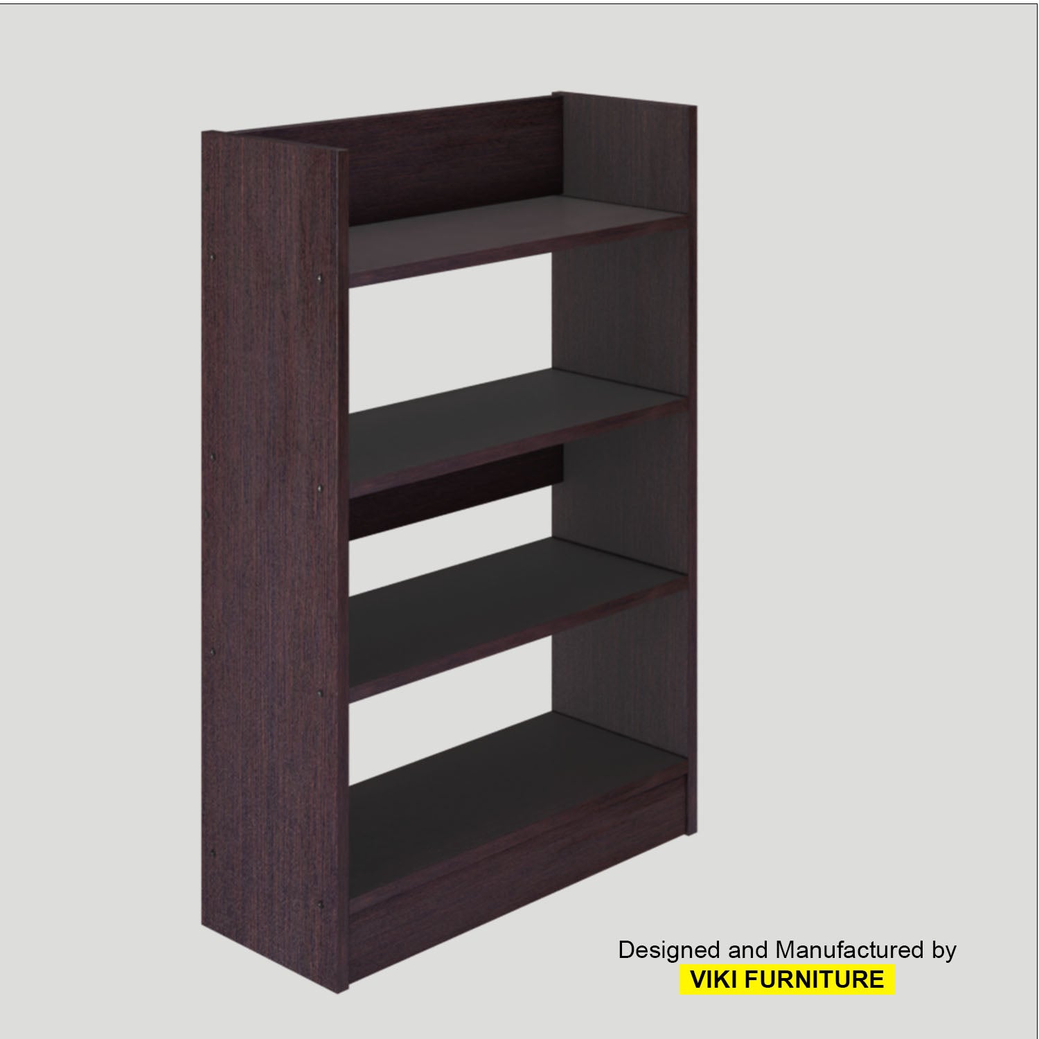 VIKI | Open Bookrack/Bookshelves VIKI FURNITURE Wenge