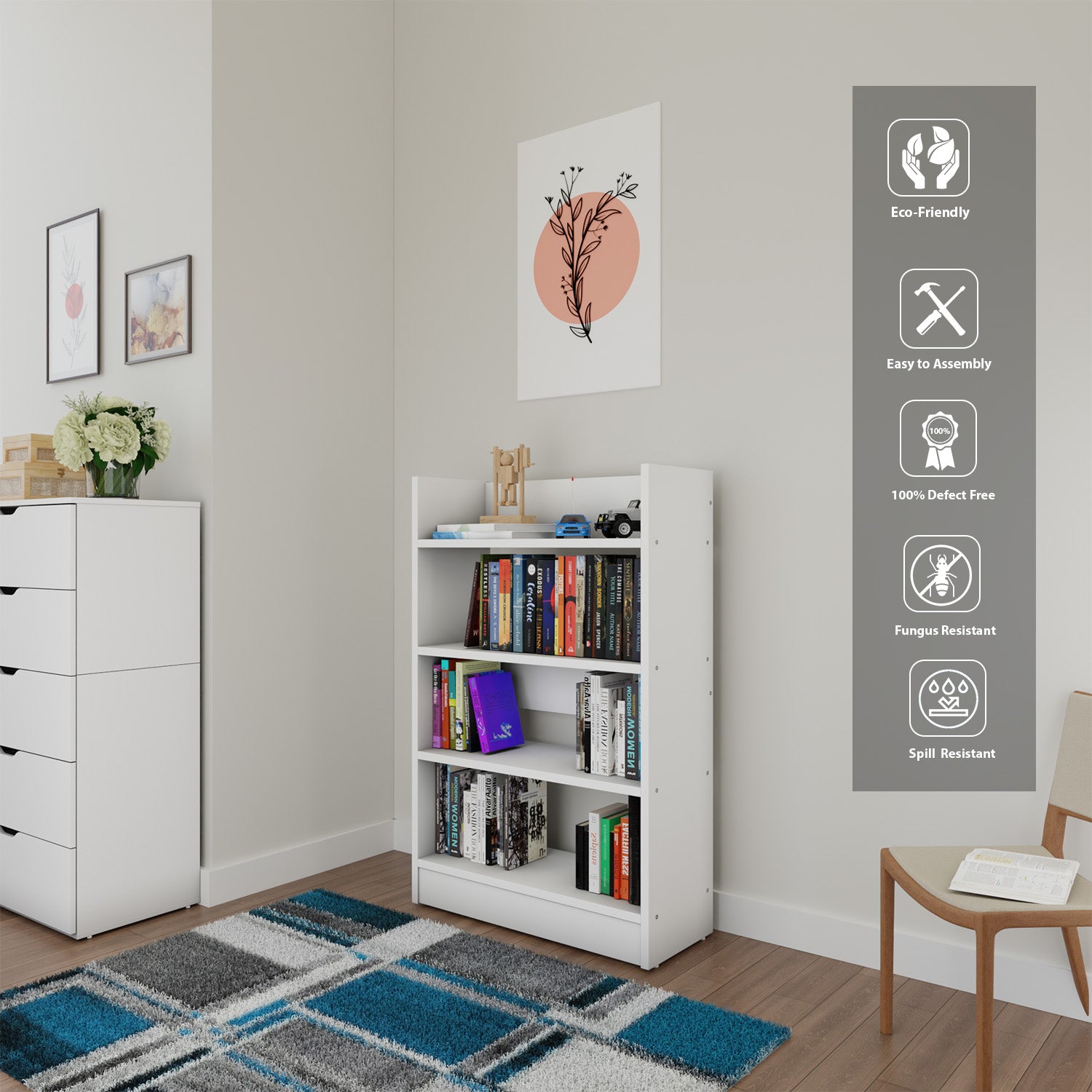 VIKI | Open Bookrack/Bookshelves VIKI FURNITURE