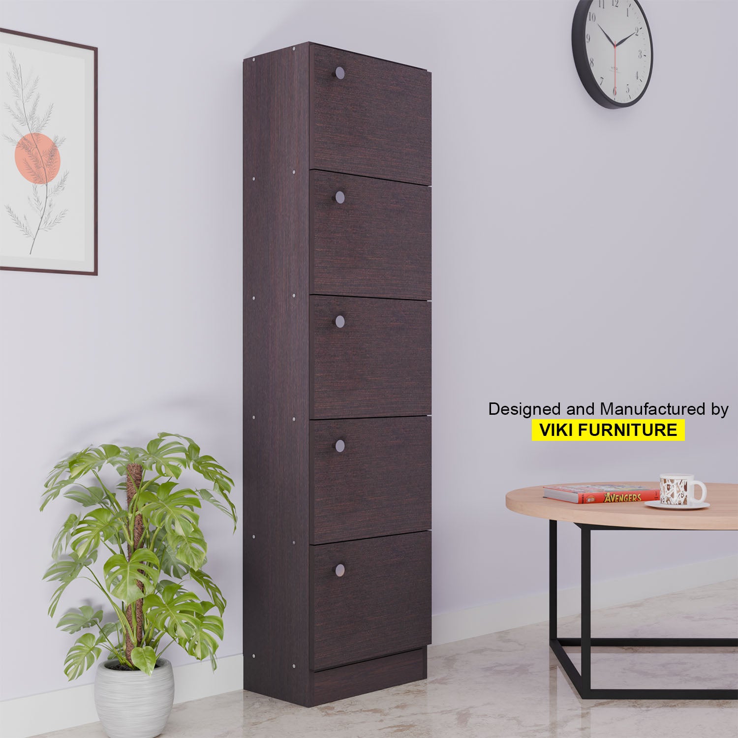 Classic | Bookrack / Bookshelves VIKI FURNITURE Wenge