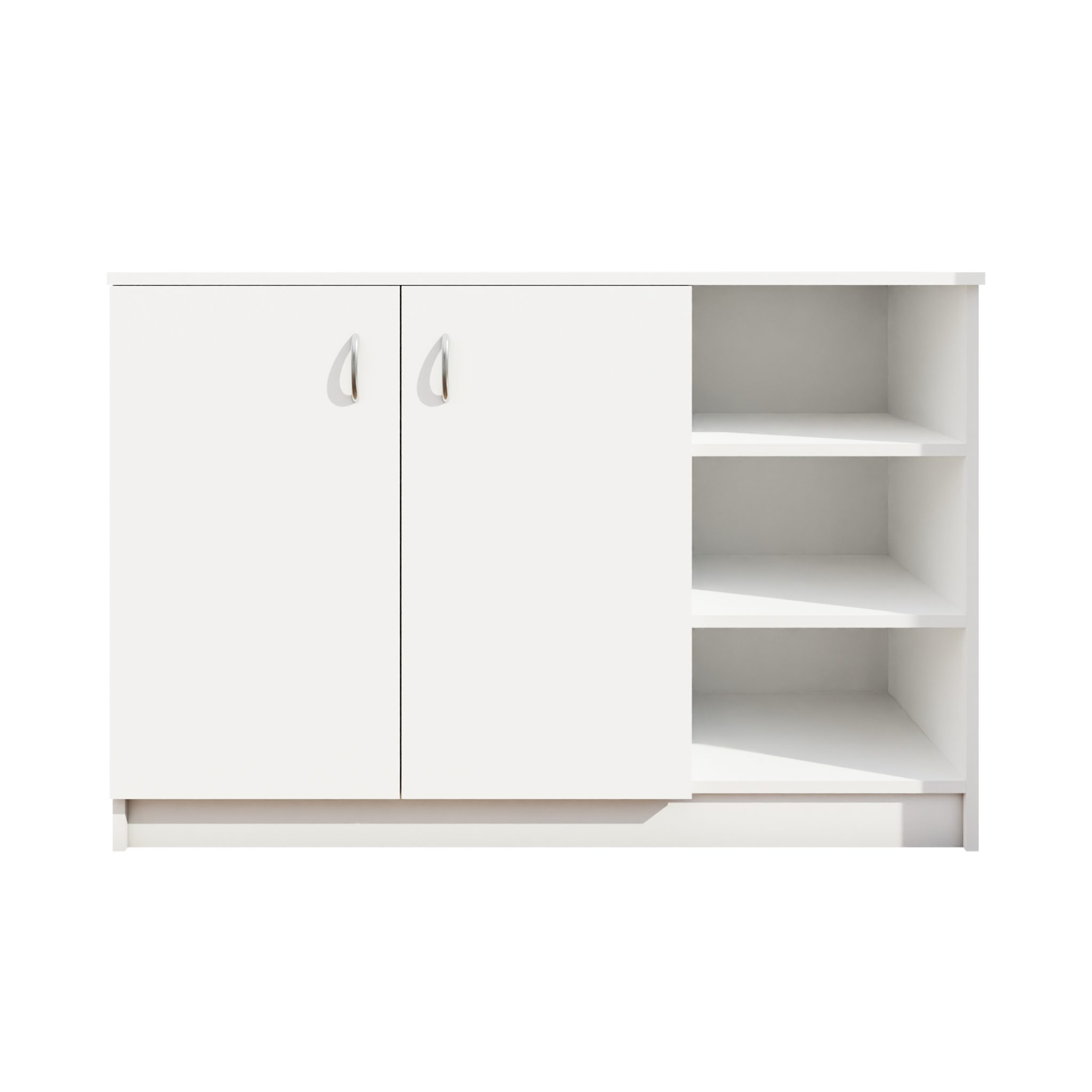 KAYA | Two Door and One Open Shoe Rack  VIKI FURNITURE   