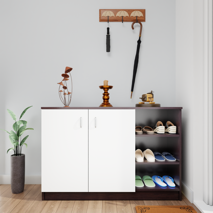 KAYA Two Door and One Open Shoe Rack – VIKI FURNITURE